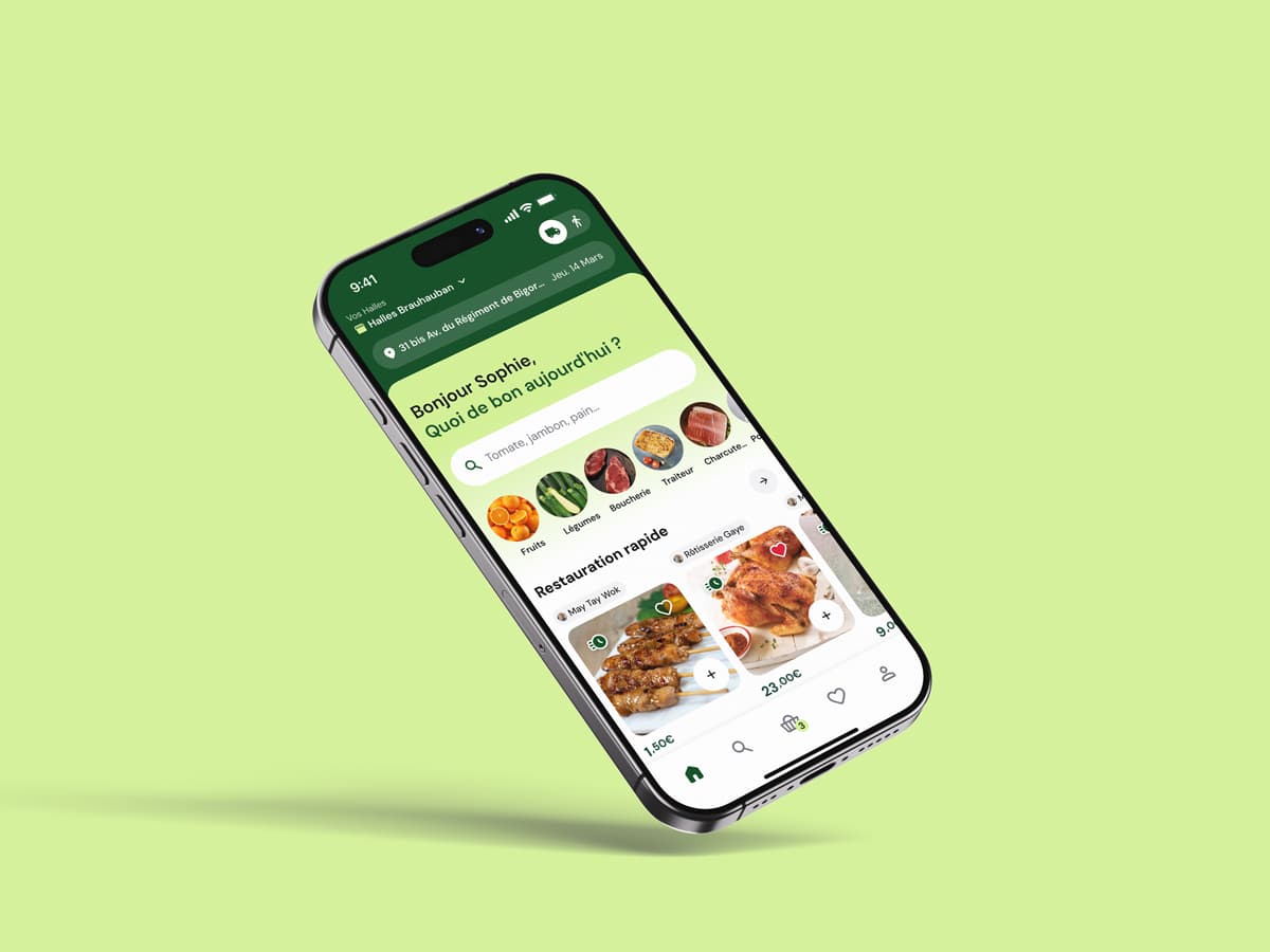 Application Mes Halles